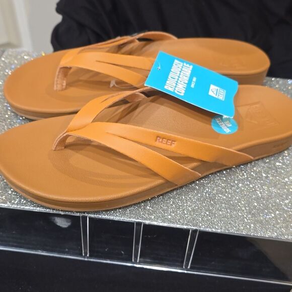 Reef Cushion Spring Joy Flip-Flop Sandals- Natural - Picture 8 of 11